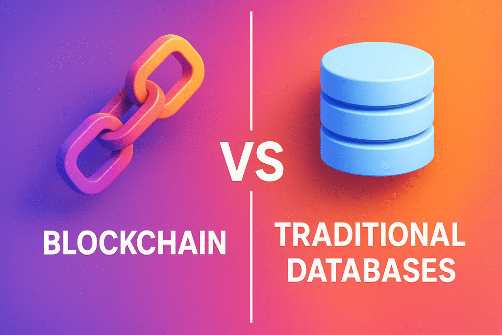 Infographic: Blockchain vs. Traditional Databases