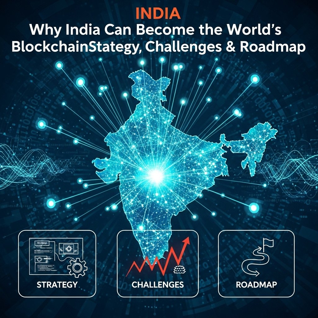 Why India Can Become the World’s Blockchain Node Hub: Strategy, Challenges & Roadmap How Blockchain can Rule India